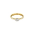 Gold Engagement Ring with Diamond