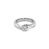 Gold Engagement Ring with Diamond