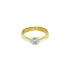 Gold Engagement Ring with Diamond