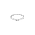 Gold Engagement Ring with Diamond