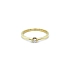 Gold Engagement Ring with Diamond