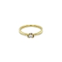 Gold Engagement Ring with Diamond