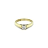 Gold Engagement Ring with Diamond