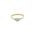 Gold Engagement Ring with Diamond