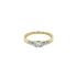 Gold Engagement Ring with Diamonds