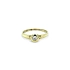 Gold Engagement Ring with Diamond