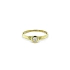 Gold Engagement Ring with Diamond