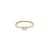 Gold Engagement Ring with Diamond