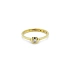 Gold Engagement Ring with Diamond