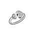 Gold Ring Chopard Happy Hearts 829482-1910