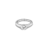 Gold Engagement Ring with Diamonds