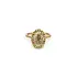Gold Ring with Yellow Diamond