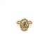 Gold Ring with Yellow Diamond