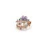 Gold Ring with Diamonds and Semi Precious Stones