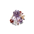 Gold Ring Semi precious stones and Diamonds