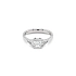 Gold Engagement Ring with Diamonds