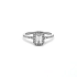 Gold Engagement Ring with Diamonds
