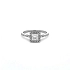 Gold Engagement Ring with Diamonds