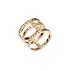 Gold Ring Chopard Ice Cube 827007-5010