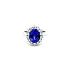 Gold Ring with Tanzanite and Diamonds
