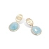 Gold Earrings Marco Bicego Lunaria OB1436 AQD Y