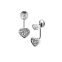 Gold Earrings Chopard Happy Hearts 83A082-1009