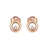 Gold Earrings Chopard Happy Diamonds 833957-5201