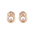 Gold Earrings Chopard Happy Diamonds 833957-5201