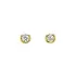 Gold Earrings with Diamonds