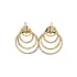 Gold Earrings with Diamonds