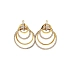 Gold Earrings with Diamonds