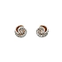 Gold Earrings with Diamonds