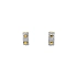 Gold Earrings with Diamonds