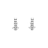 Gold Earrings with Diamonds