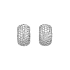 Gold Earrings with Diamonds
