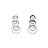 Gold Earrings with Diamonds