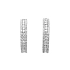 Gold Earrings with Diamonds