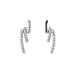 Gold Earrings with Diamonds