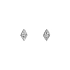 Gold Earrings with Diamonds