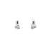 Gold Earrings with Diamonds