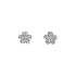 Gold Earrings with Diamonds