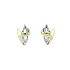 Gold Earrings with Diamonds