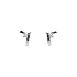 Gold Earrings with Diamonds