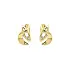 Gold Earrings with Diamonds