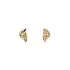 Gold Earrings with Diamonds