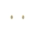Gold Earrings with Diamonds