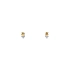 Gold Earrings with Diamonds