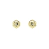 Gold Earrings with Diamonds
