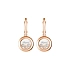Gold Earrings Chopard Happy Diamonds 83A018-5301