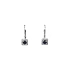 Gold earrings with sapphires and diamonds